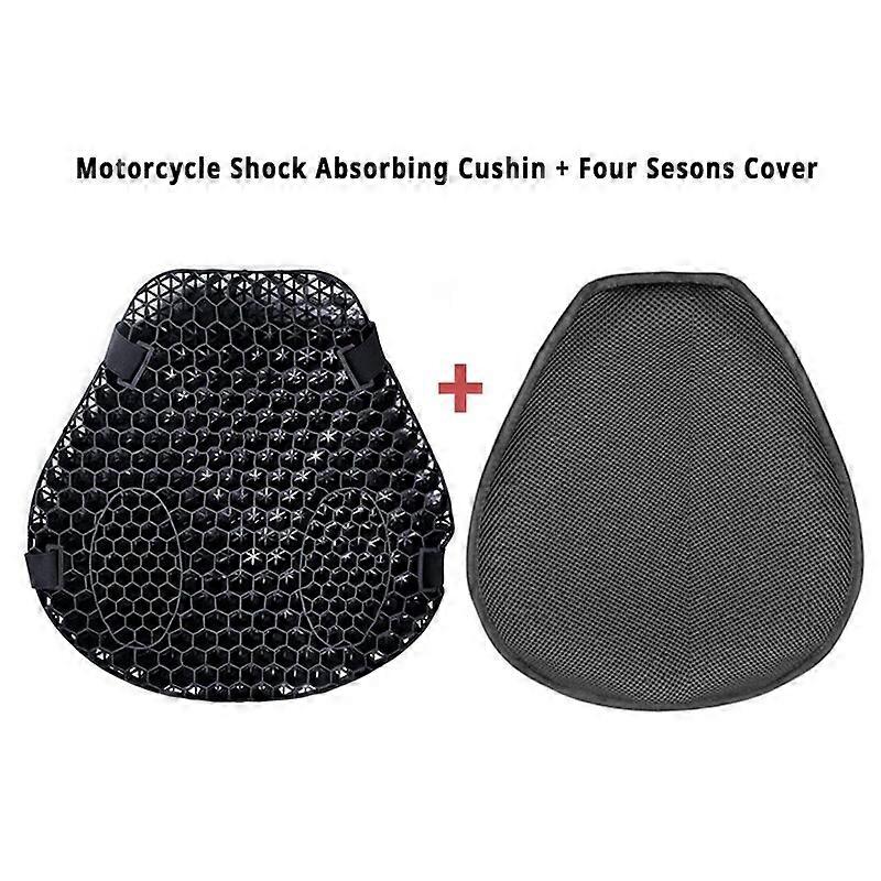Redkid Housse de siège de moto absorbant les chocs pour NC750X Versys 650 MT09 Cruiser Touring Adven