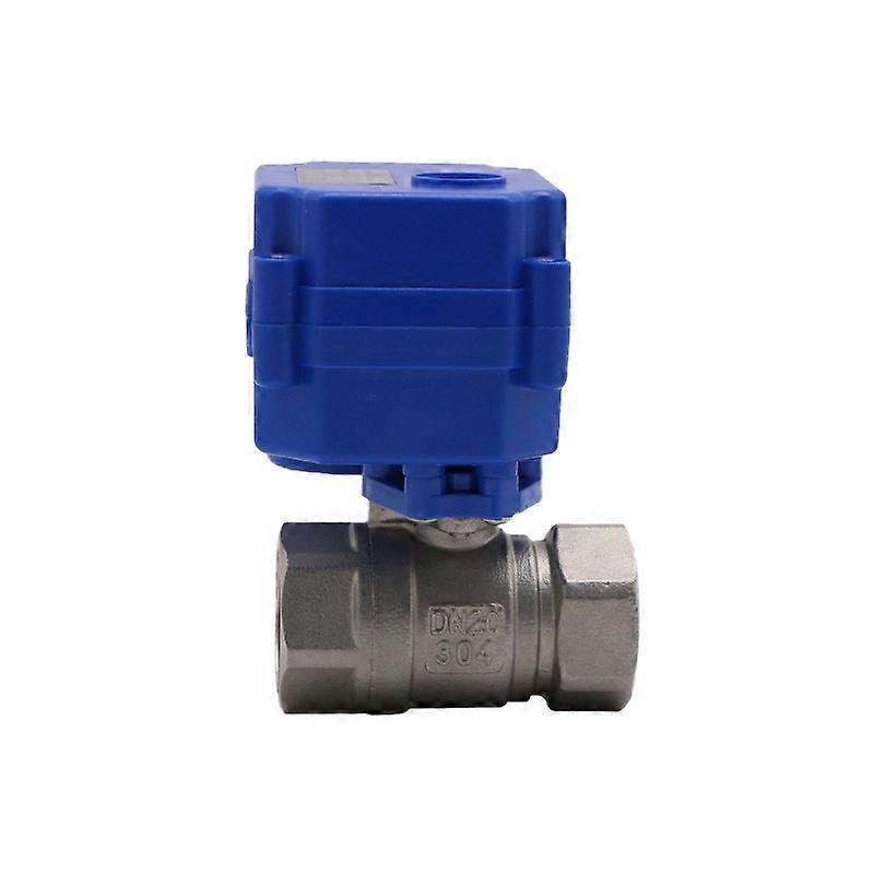 2" Normally Closed/Open Motorized Ball Valve 220V 12V 24V 2-Wire Brass Electric Ball Valve Replace Solenoid Valve2