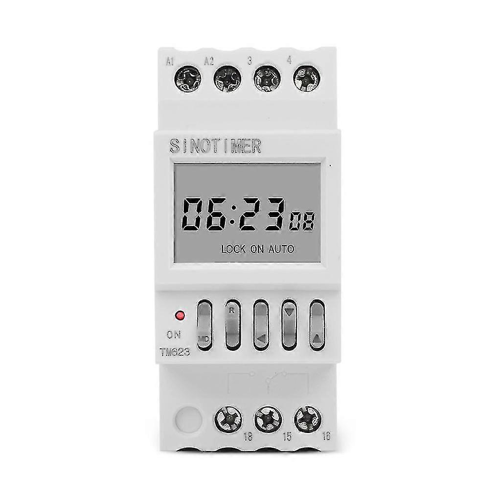 Tm623 220v Programmable Astronomical Time Switch With Longitude Display