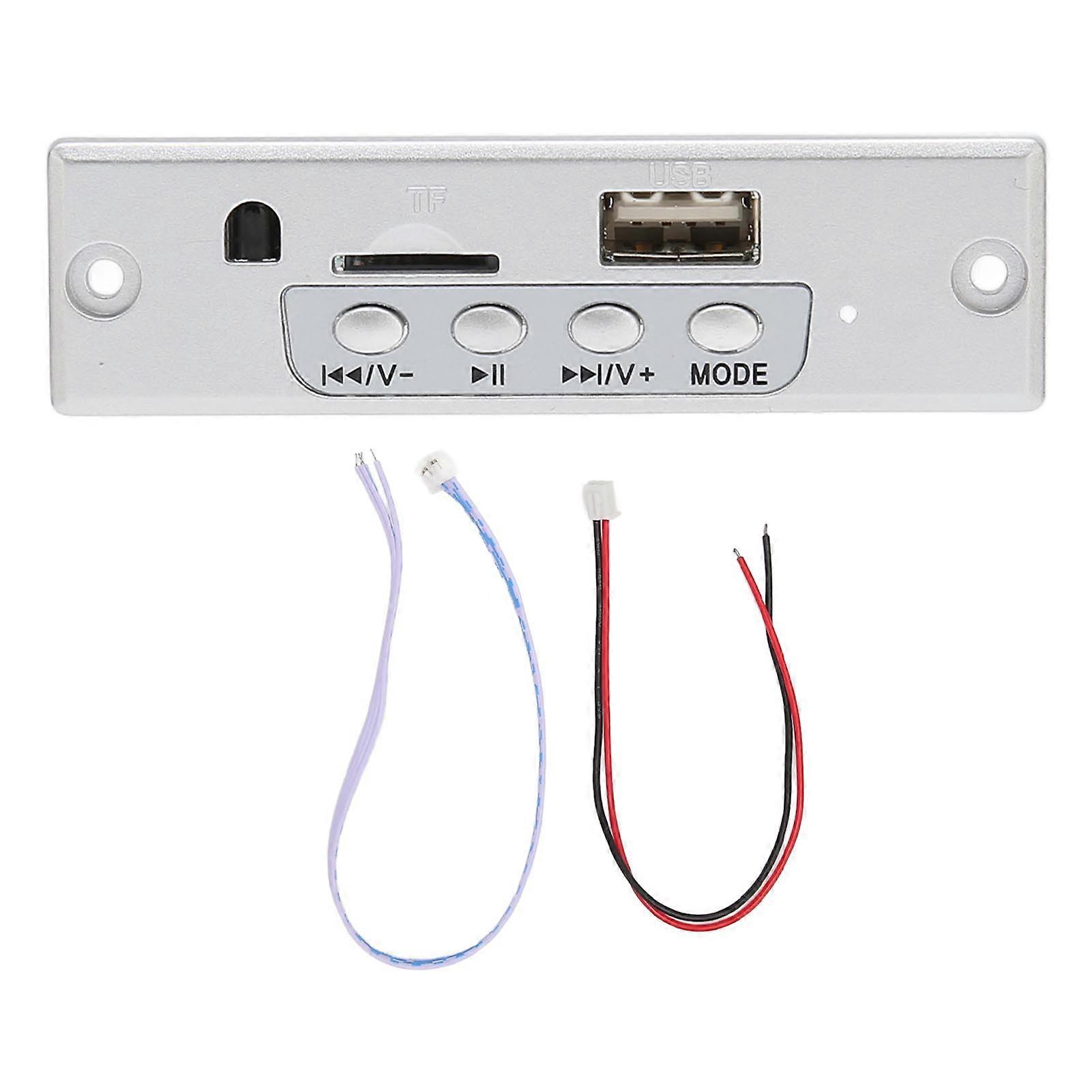 Bluetooth Mp3 Decoder Board Usb Memory Card Bluetooth Fm Supports Mp3 Wma Wav Flac Ape Formats Mp3 Decoder Board