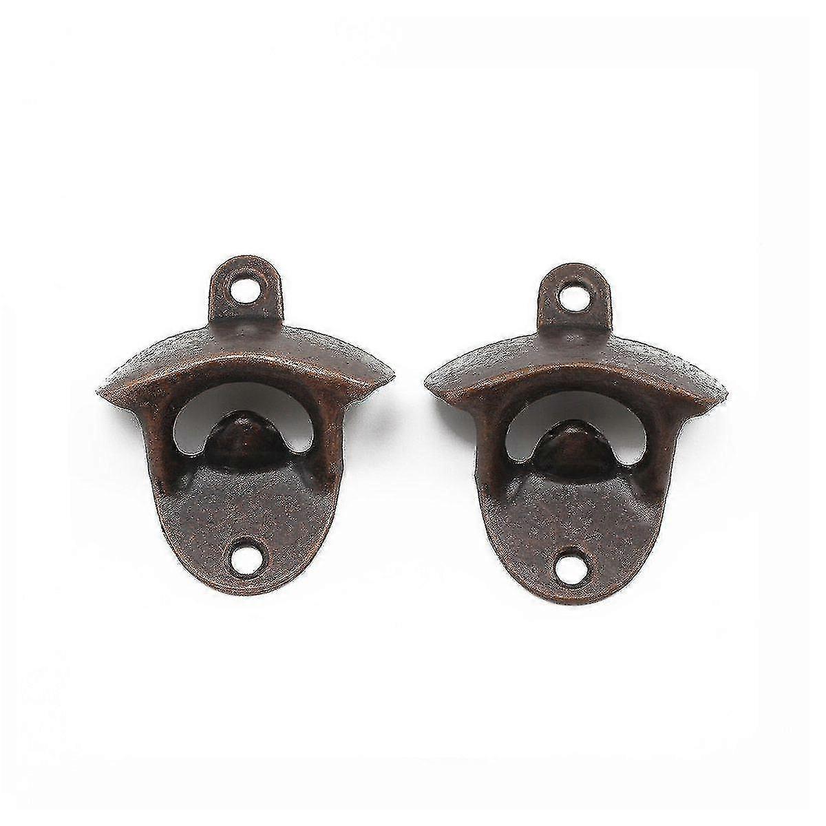 10 Pack Bottle Opener Mounted Ric Beer Opener Set ()