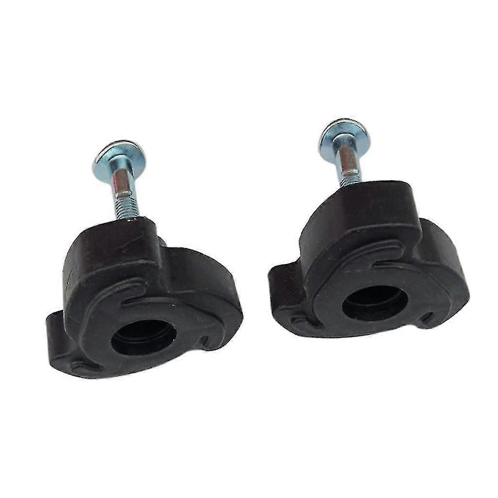 2x Lawnmower Handle Bar Wheel Knob 8mm Nuts & Bolts Screws