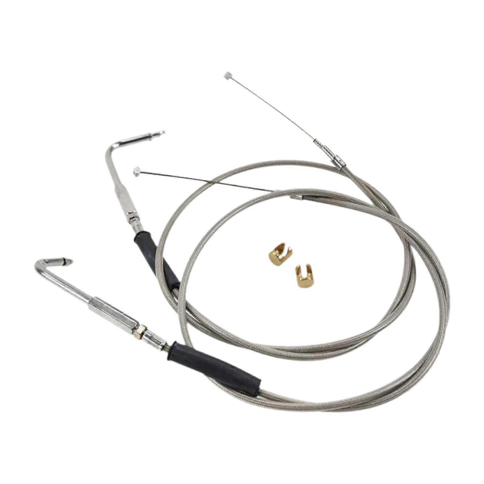 סט כבל מצערת וסרק 56579-02A אביזרי רכב נירוסטה