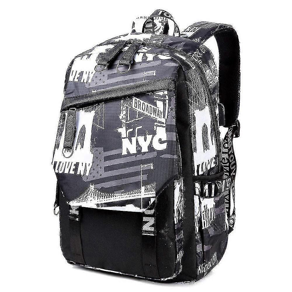 usb charging oxford cloth computer backpack