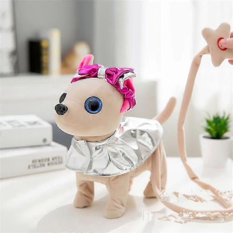 plush stuffed animals walking robot singing electronic