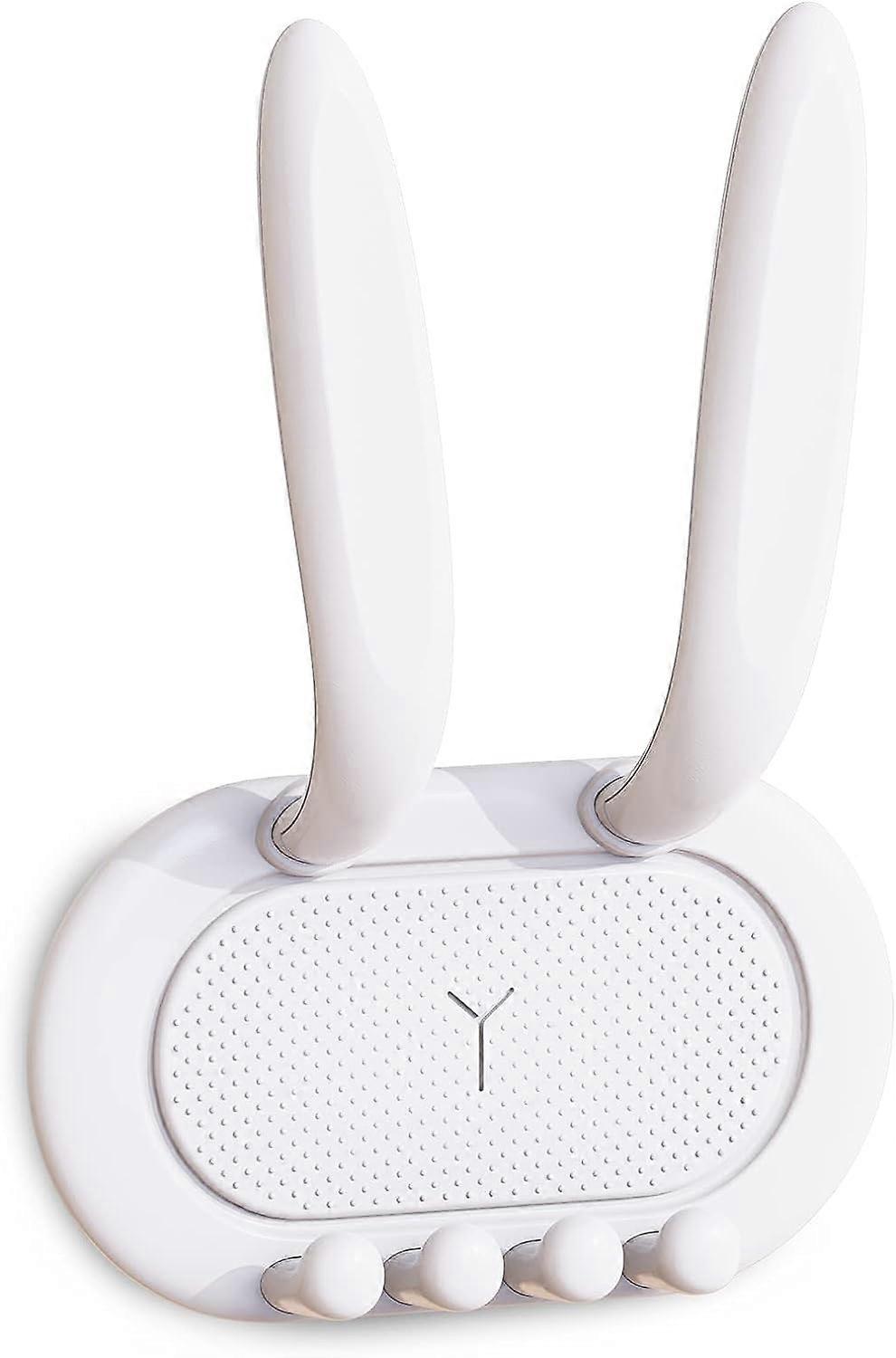 Cute Towel Hook/Adhesive Hooks, Toothbrush Holder, Wall Hooks(White)