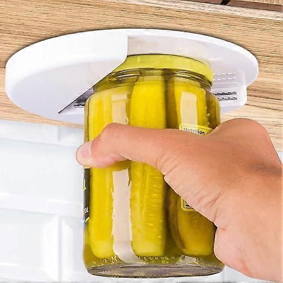 Manual Kitchen Tool Kitchen Gadgets Easy Grip Jar Opener Under Counter Can Opener Stainless Steel Simple Lid Openers