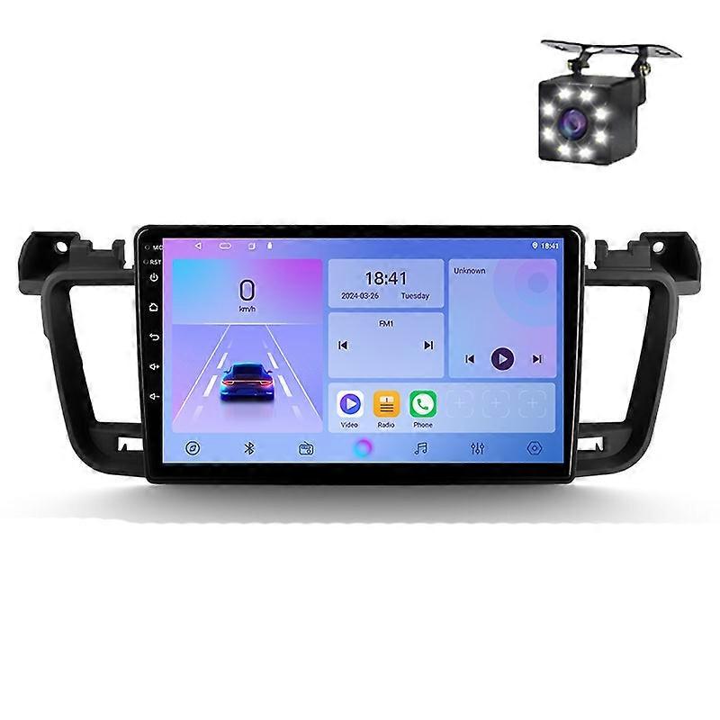 Android Car Radio For Peugeot 508 508SW 2011-2018 Carplay Auto Stereo Multimedia Player WiFi