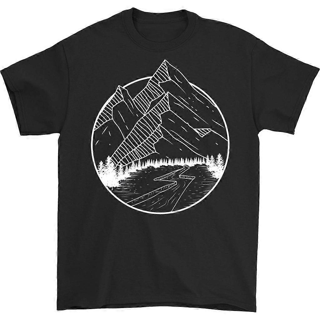 Mountain Camping Site T-shirt