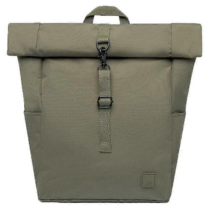 Lefrik Roll Mini Stripes Backpack - Olive Green