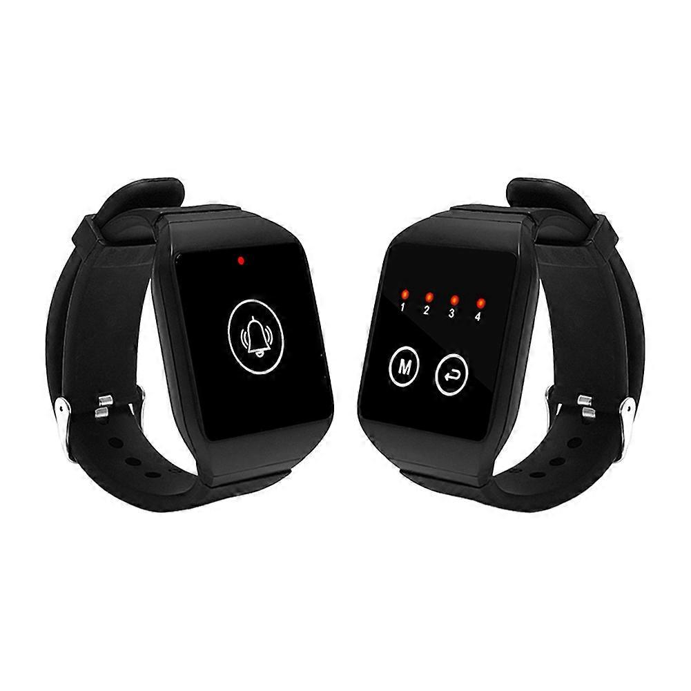 Wireless Watch Receiver Waiter Call Restaurant Pager for Home Cafe Dentist Clinic Office Conference Call