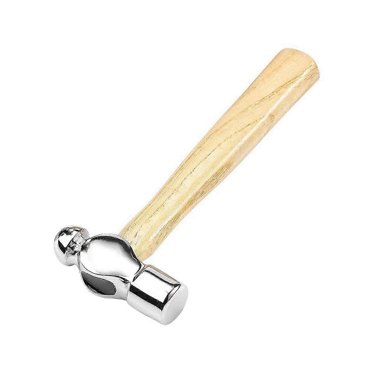 Wooden Handle Round Hammer Home Installation Small Hammer Walnut Hammer 0.25P Woodworking Hammer Mi