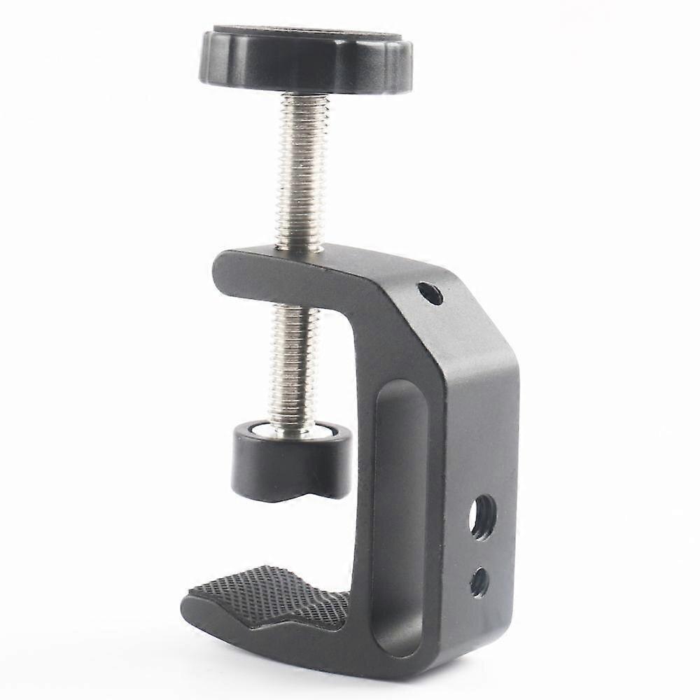 Universal C-Clamp with 14 38 Screw Hole Bracket Camera Tripod Accessories