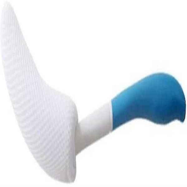 Long Handle Curved Sponge Bath Back Brush for Elderly