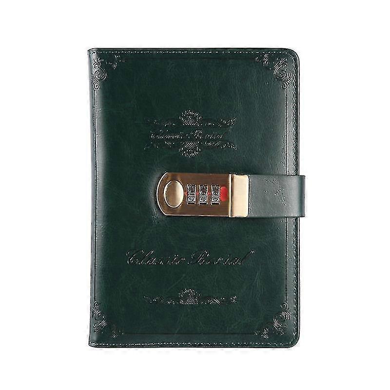 Diary With For Girls - Pas Loc Journal Cute Di With Combinat For Women Adults B6 Size 5.3x7.8 Inch