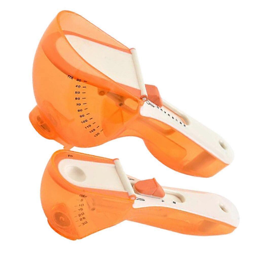 Cithway Adjustable Battery-Free Baking Measuring Spoon, Plastic Magnetic Spoon