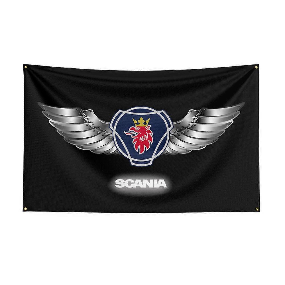 3x5 Ft Scanias Flag Polyester Printed Car Banner for Decor