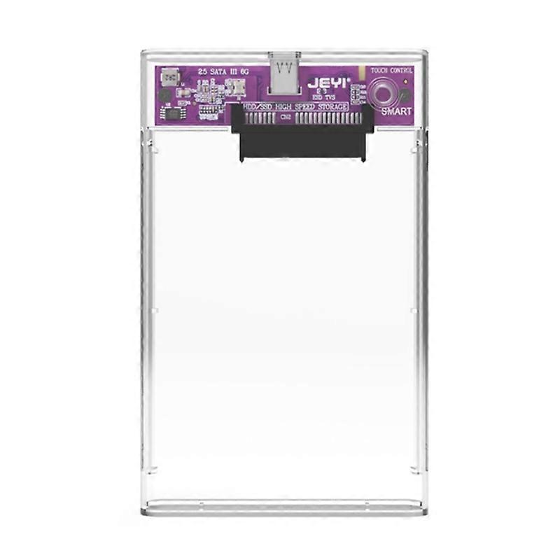 2.5in HDD Case Box Support 6Gbps Sata to USB TypeC Hard Disk Enclosure