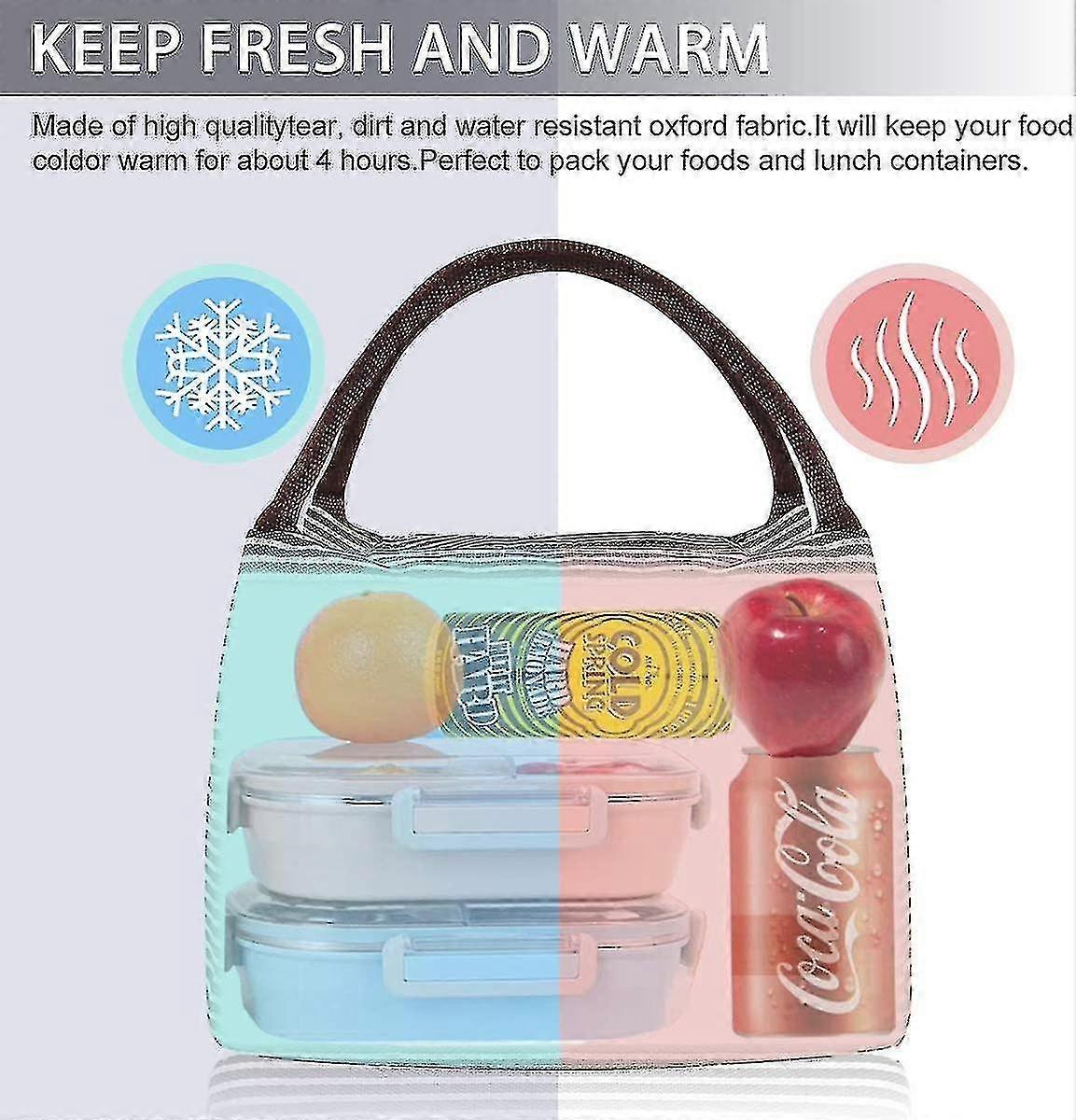 thumbnail image 2 of Insulated Lunch Bag – Leakproof Cooler For Work, School, Picnic – Unisex, Reusable 2 of 3