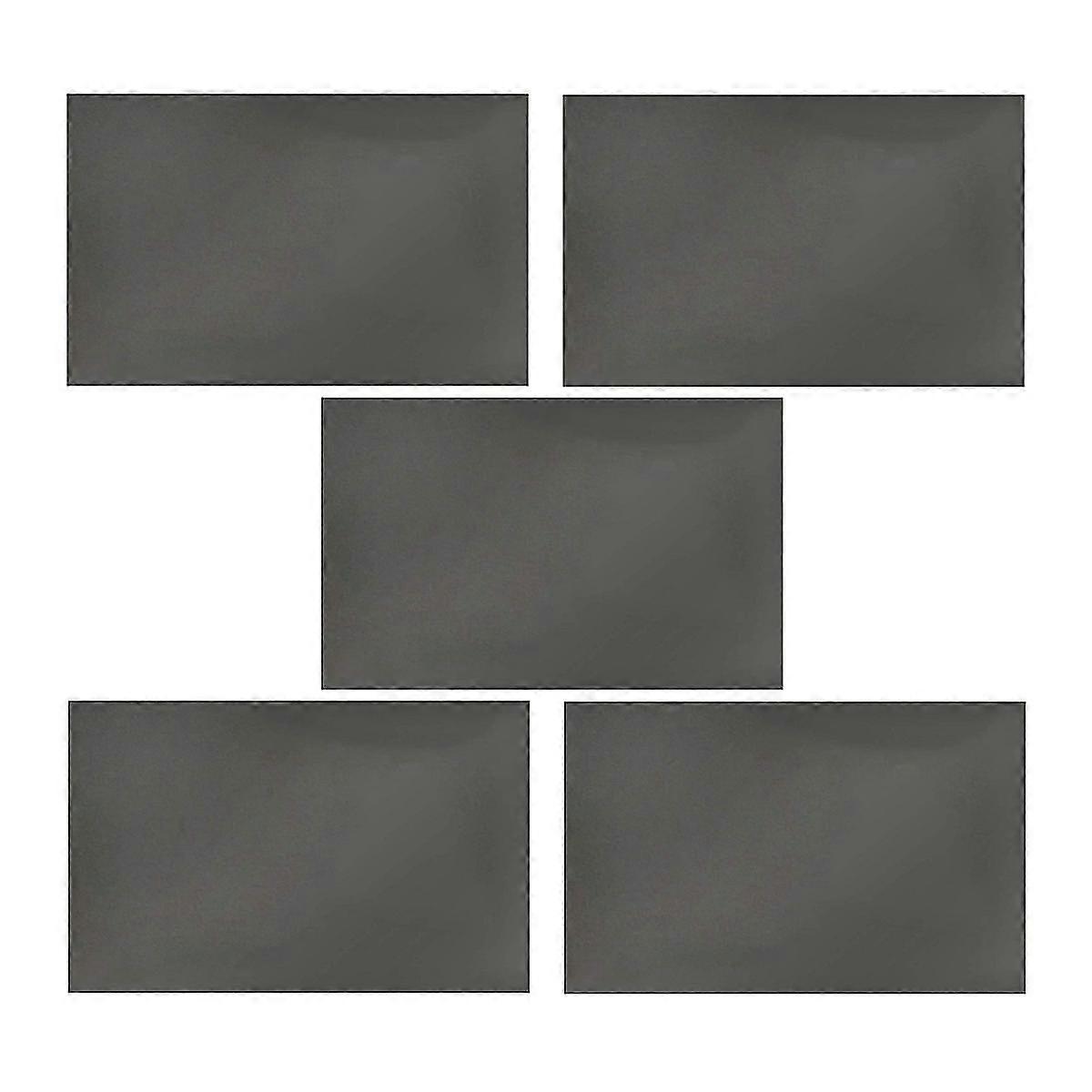 Linearer Polarisationsfilm LCD/LED Polarisationsfilter Polarisationsfilmblatt für die Polarisation 5 Stück (ohne Klebstoff)