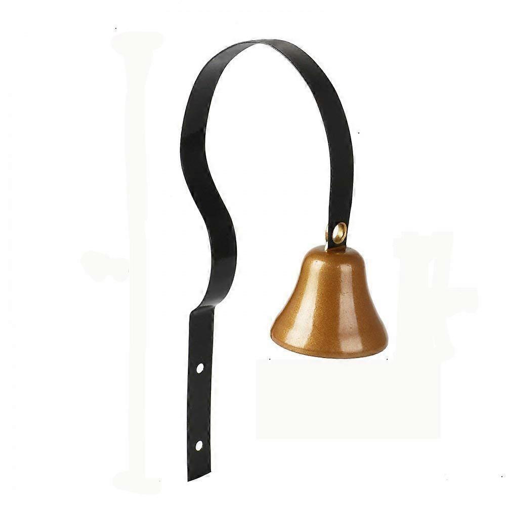 פעמון דלת Mighty Paw Metal Potty Bell Dog עם פעמון כסף מלוטש ותמיכה בפעמון עמיד בעל דופן עבה