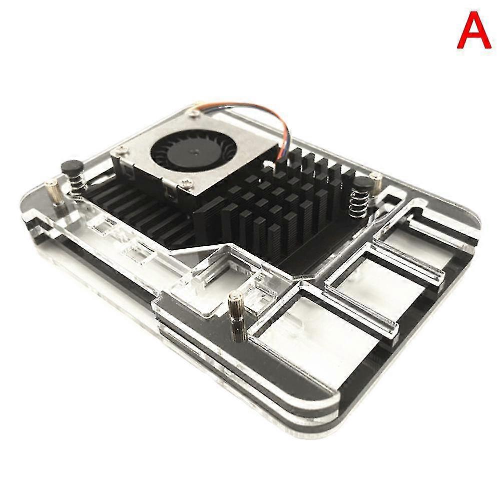 Transparent Clear Case Enclosure Box for Raspberry pi 5 Case Enclosure