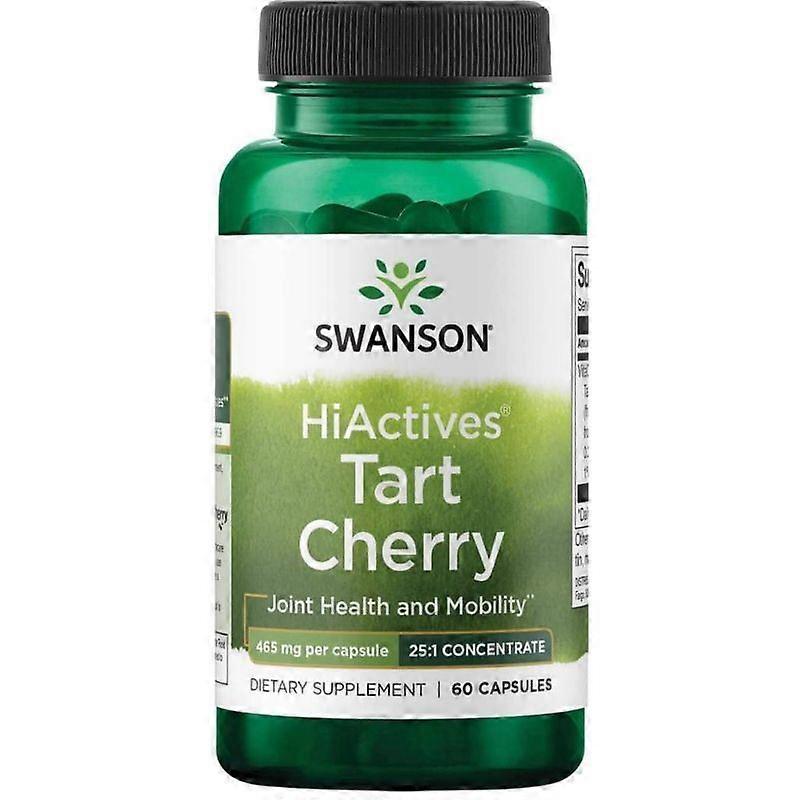 Swanson HiActives Tart Cherry 465mg Capsules 60