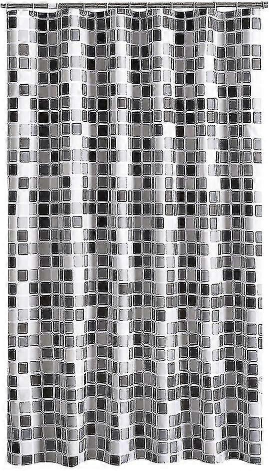 Shower Curtain 200 X 220 Cm (w X H), Anti-mould, Anti-bacterial, Water-repellent, Soft Polyester Fab