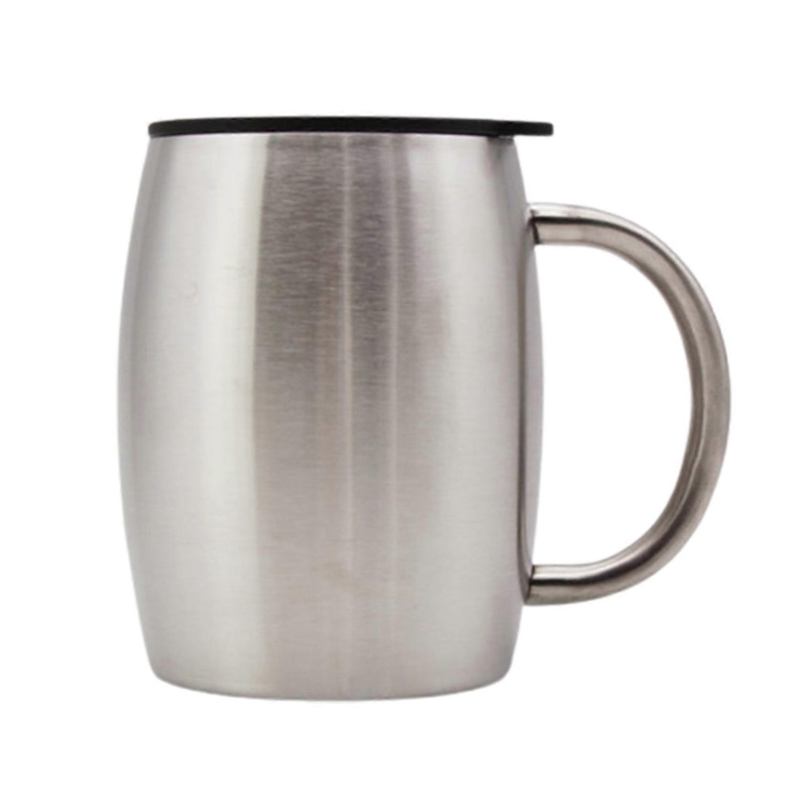 Insulated Cup Durable Drink Water Stainless Steel Heat Preservation Twist Open Large Capacity Beer Mug for Bar
