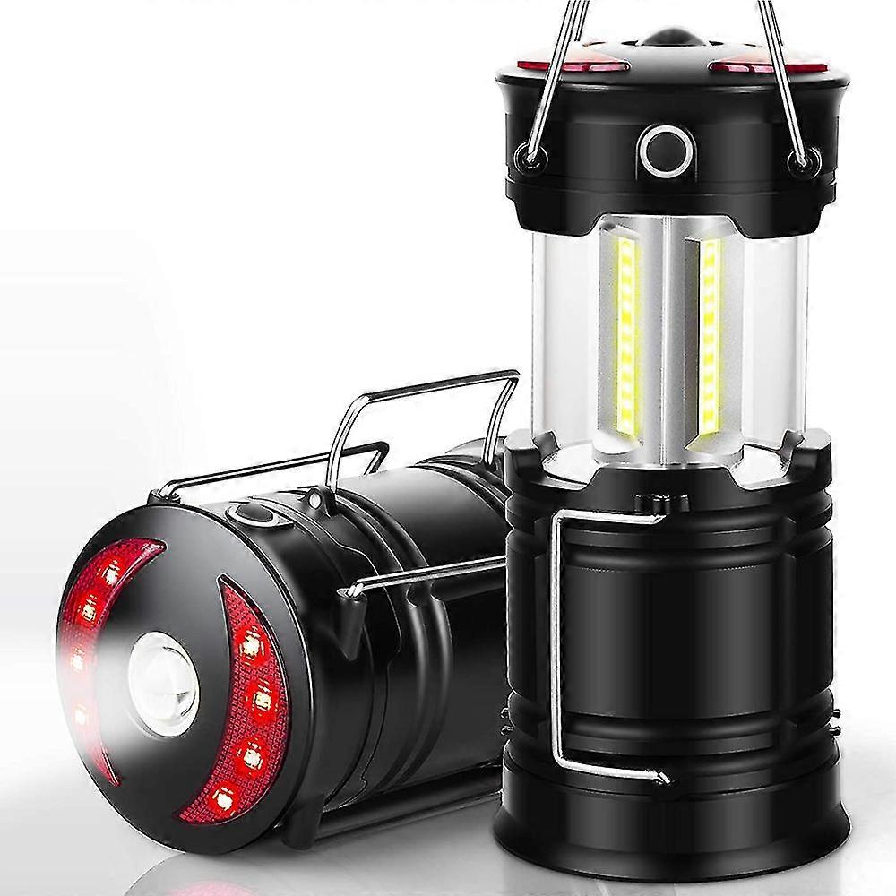 Camping Rechargeable Led Lanterns With Flashlight And Magnetic Base
