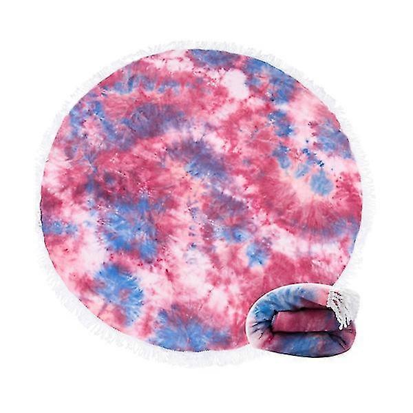 Boho Beach Towels Tropical Printed Large Round Beach Towel Microfiber Round Fabric Bath Towels