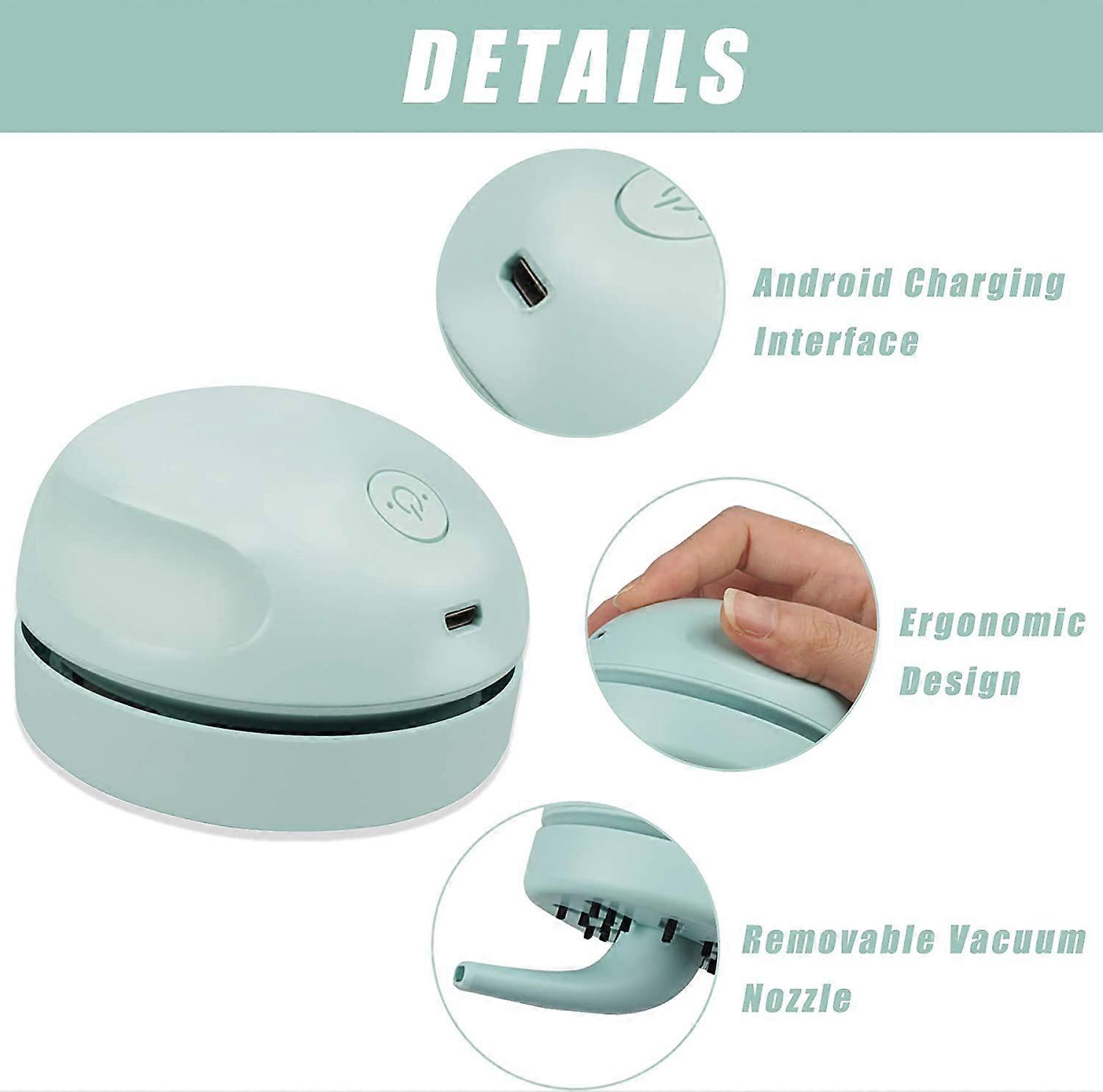 Desktop Vacuum Cleaner USB Rechargeable