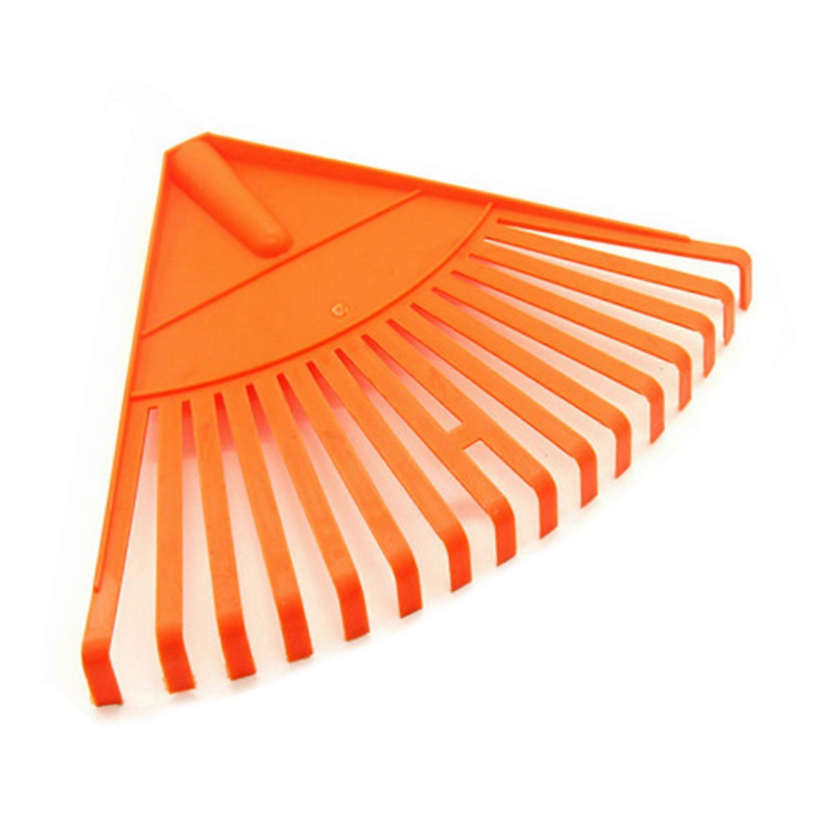 Non-Slip Garden Rake Weed Puller Tool with Long Adjustable Handle Design Easy Installation Wide Application Large Leaf Rake