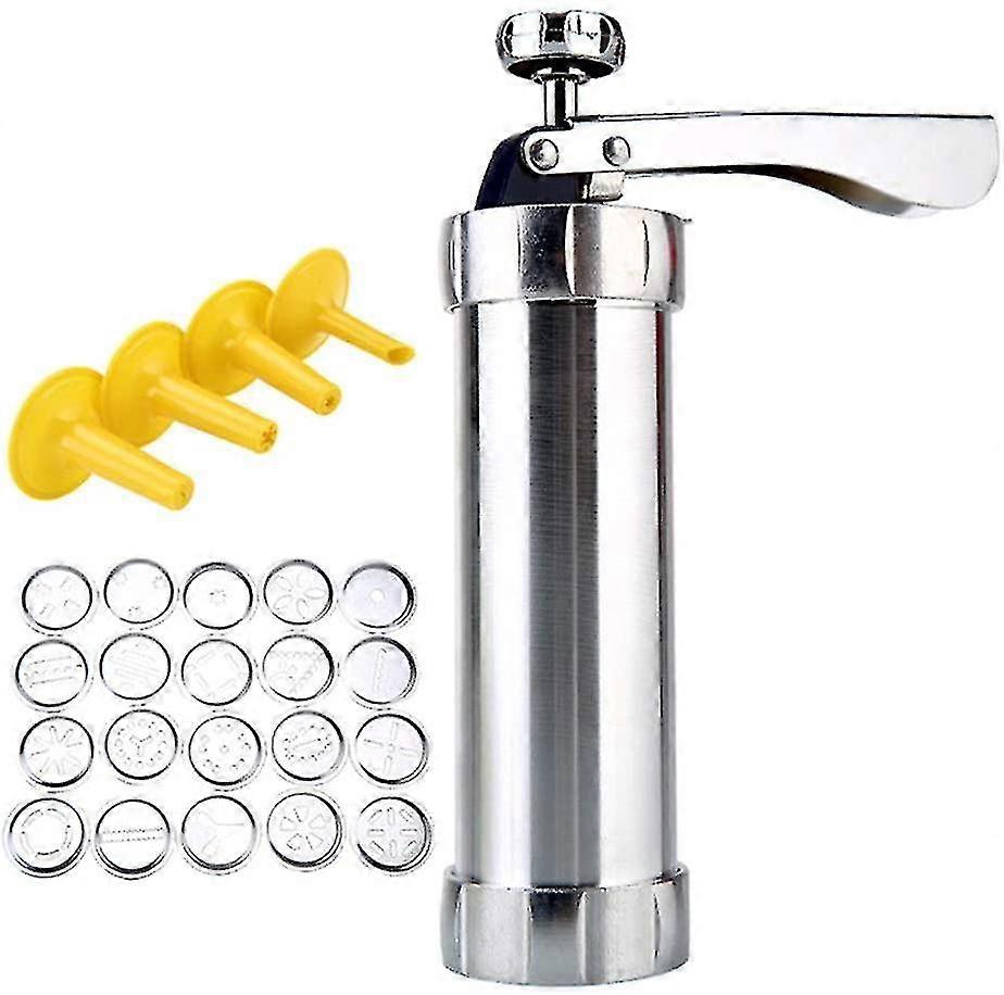 طقم معجنات مكبس 20 قطعة، خبز عيد الميلاد، ستانلس ستيل، سهل التشغيل بيد واحدة