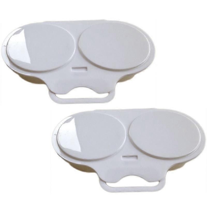 2 Pcs Double Cup Egg Cooker Maker, 2 Cavity Nonstick Poached Egg Maker With Lid