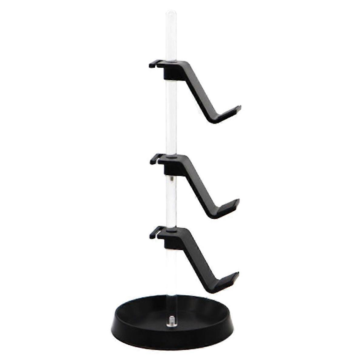 Transparent Tube Controller Stand Adjustable Game Controller Headset Hanger for All Universal Gamin