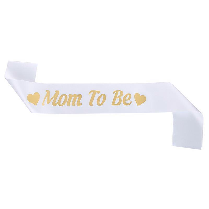 バベイシャワー母子パーティーブロンズショルダーストラップエチケットベルトMOM TO BE mother-to-be