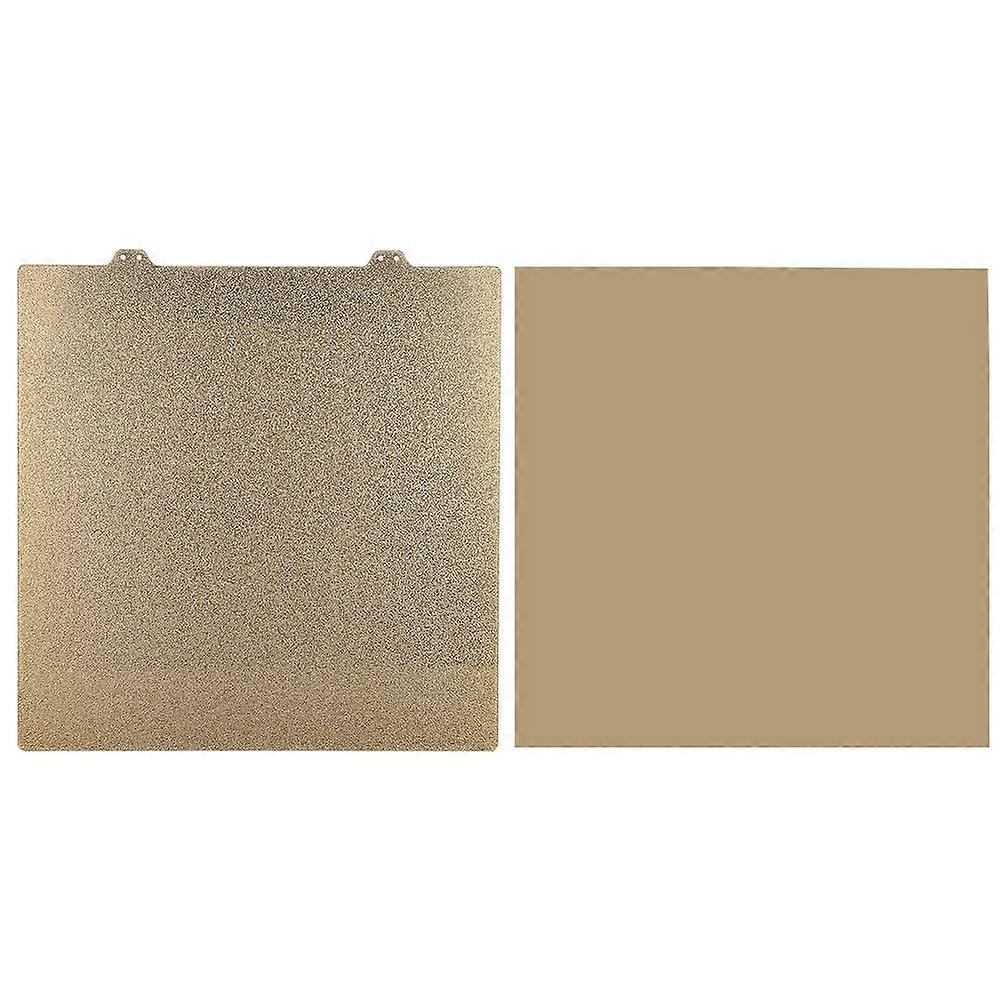 300x300mm Double Sided Textured PEI Powder Coated Spring Steel Sheet Magnetic Sticker B Side