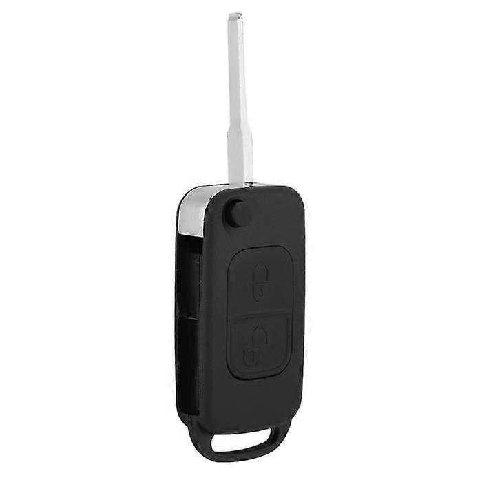 Flip Key Fob Case 2 Buttons Remote Key Fob Case Shell for Mercedes Benz SLK Class E113 ACES W168