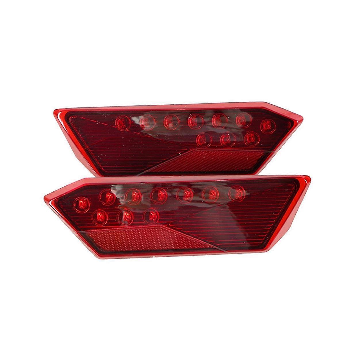 2PCS Red LED Tail Lights for RZR 1000 900 XP 4 Turbo 2014-2019 2412341 2412342