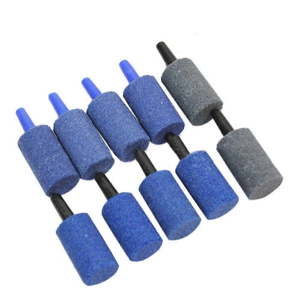 Aquarium Cylinder Shape Air Stone Mineral Bubbles Release Fish Tank Punp Airstone Aeration Aerator Accessories sy