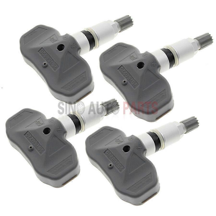 4PCS 25758220 TPMS Tire Pressure Sensor 25758220 Fits for 05-09 Cadillac XLR STS Corvette