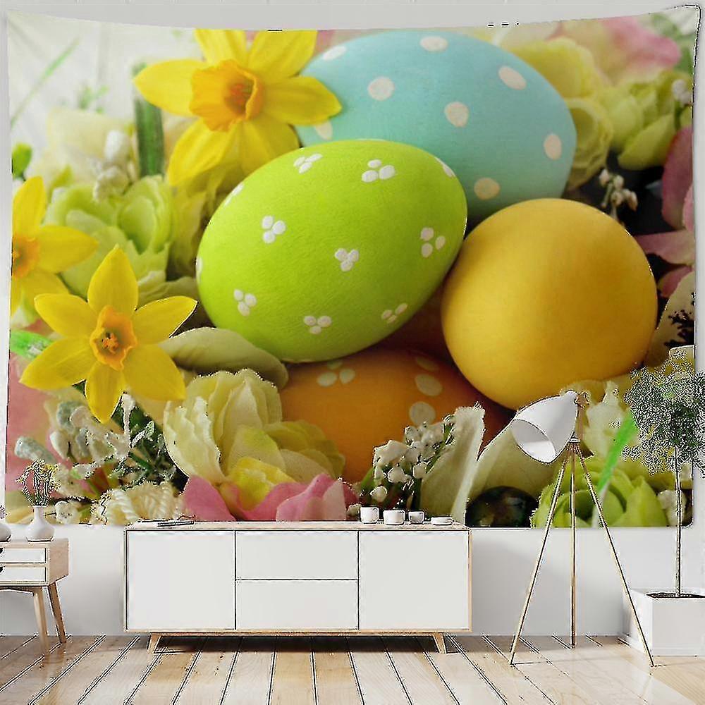 Happy Easter Photography Photo Background Polyester Fabric Backdrop For Photo Studio