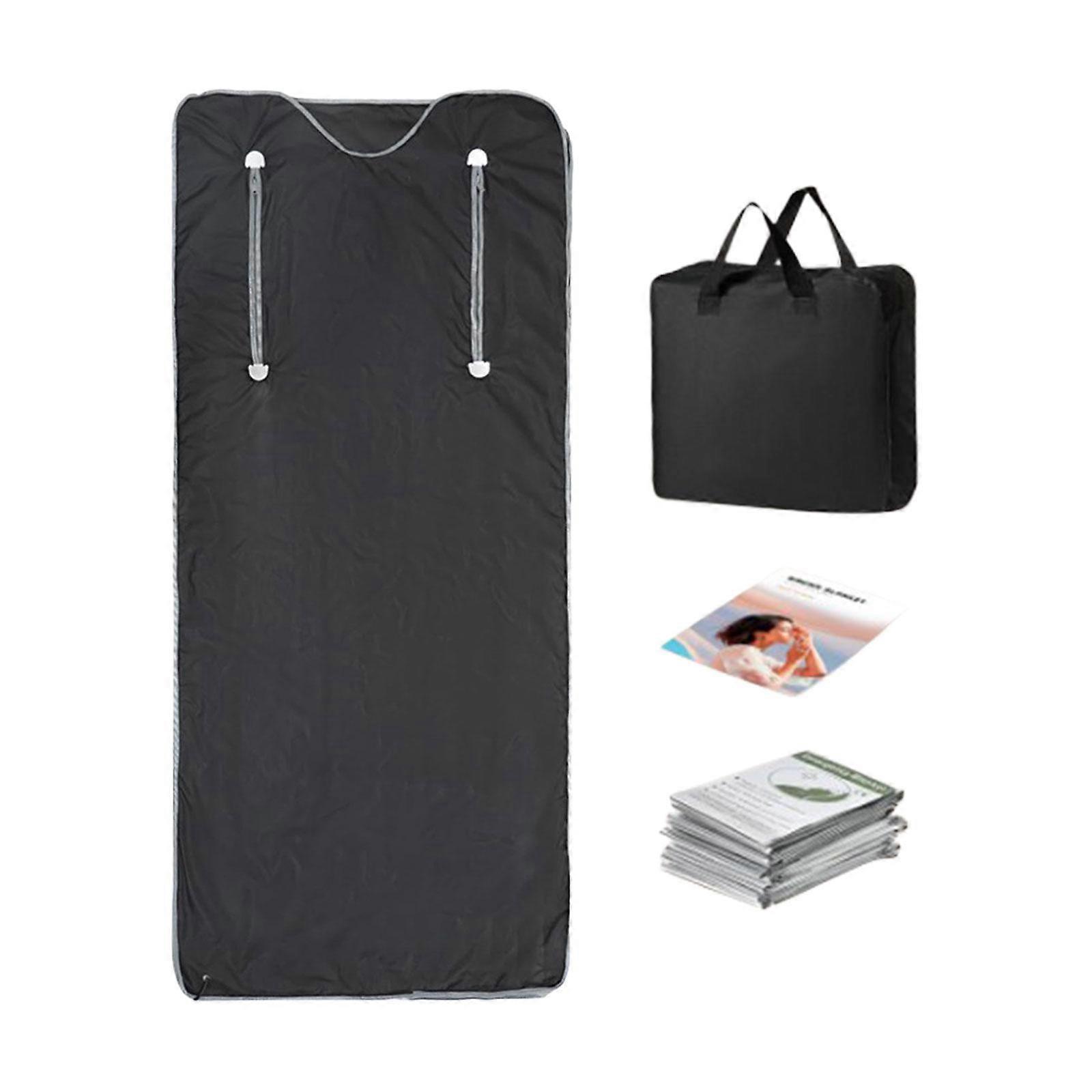 Infrared Sauna Blanket 5.9 x 2.6 ft 113F-176F 30-60 Min Timer Home Sauna