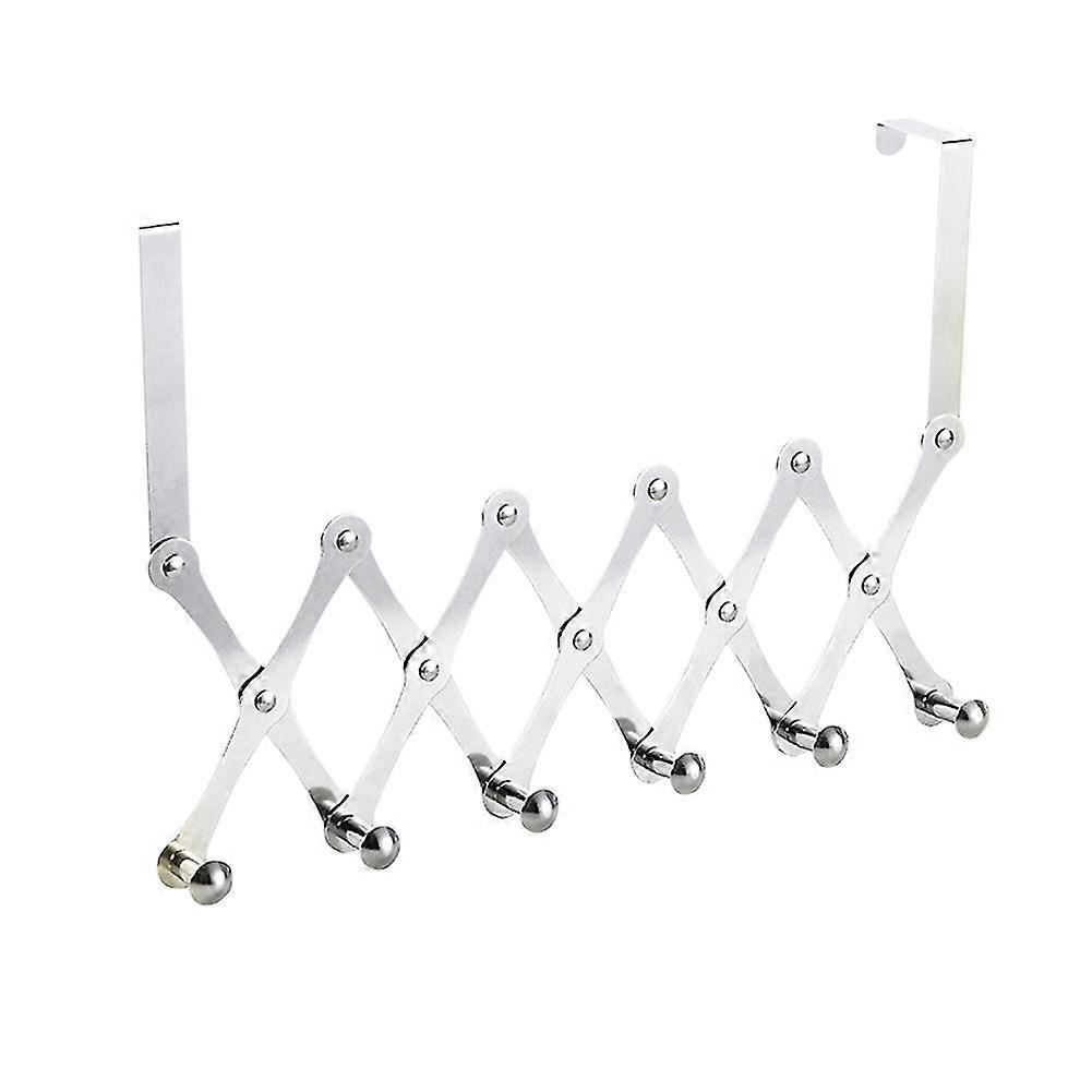 Hook Storage Rack Behind The Door Retractable Punch-Free