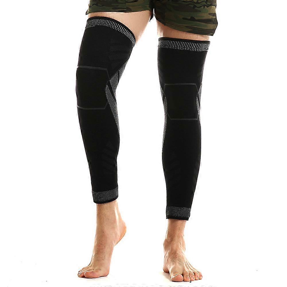 Knitted Breathable Knee Pads | Lengthened Elastic Leg Pads | Four Sides High Elasticity