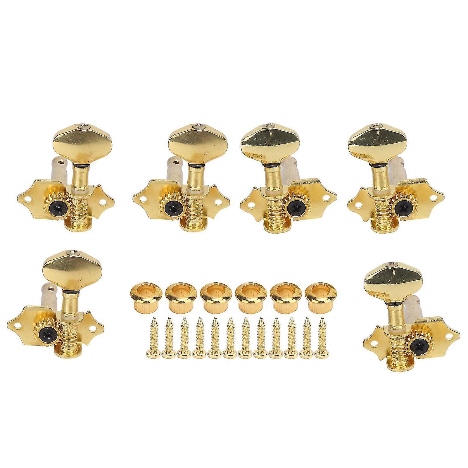 Guitar Tuning Pegs Metal Gear Adjustment Knobs Stringed Instrument Accessories Replacement