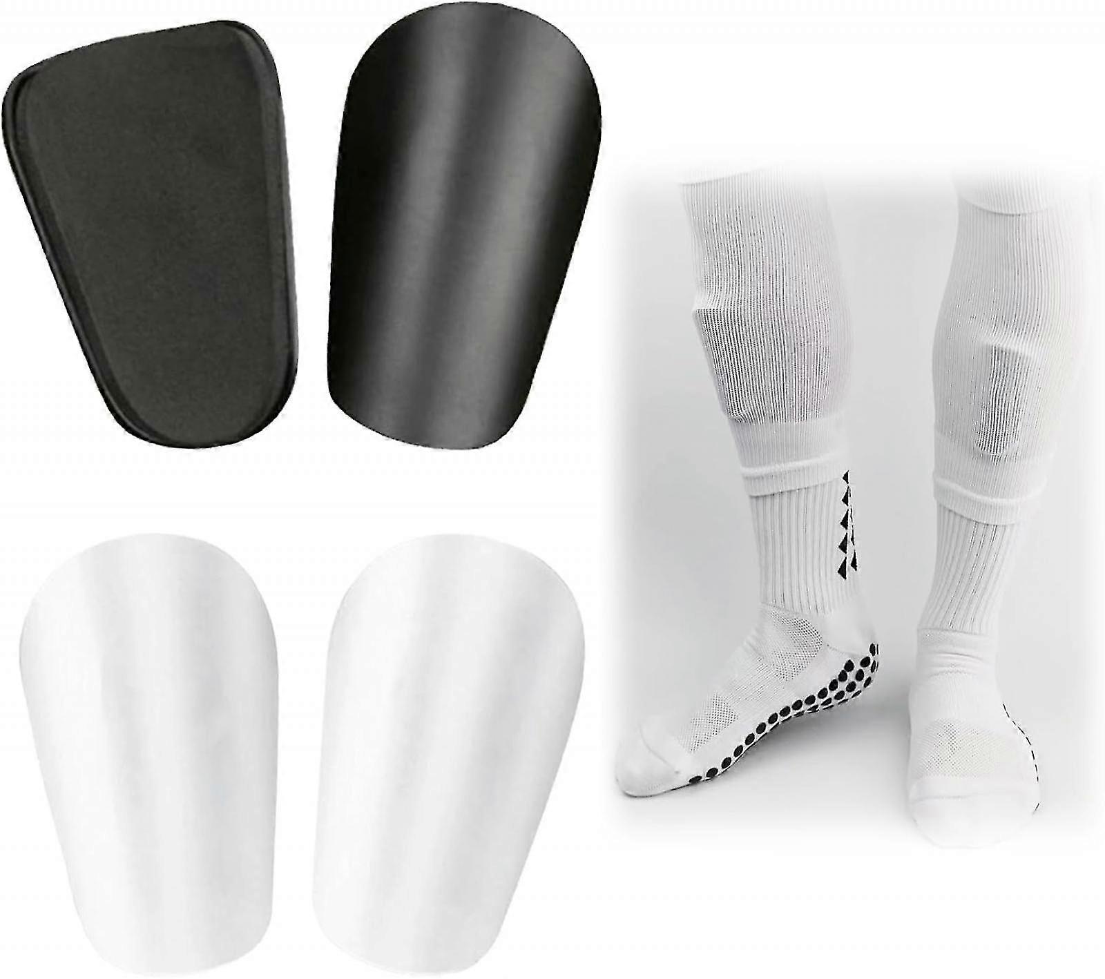 زوجان من واقيات الساق لكرة القدم الاحترافية الصغيرة، مجموعة واقيات الساق لكرة القدم الصغيرة، واقيات ساق كرة القدم المضادة للانزلاق للجنسين، أكمام واقيات الساق، ساق كرة قدم احترافية