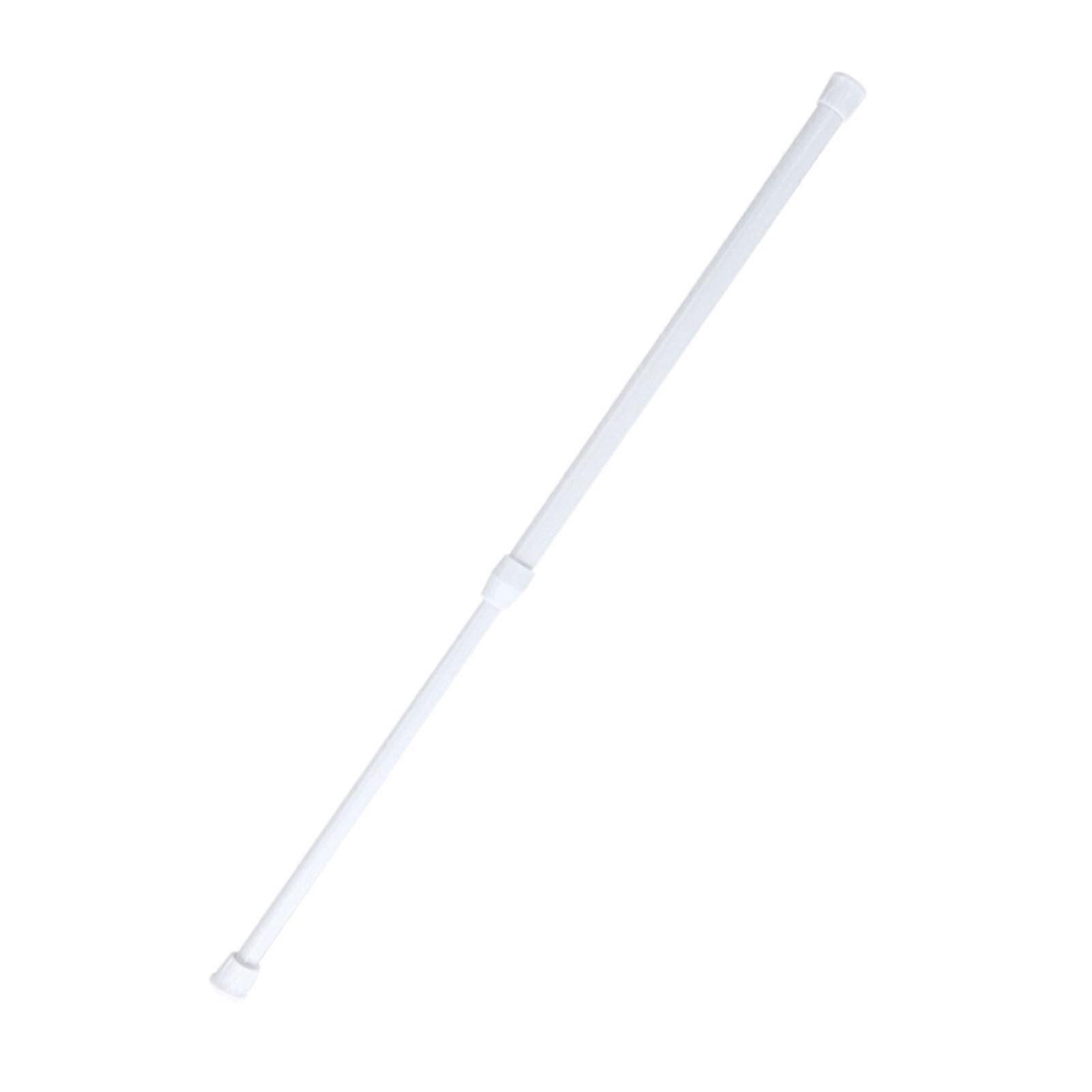 Adjustable Spring Loaded Tension Rod Shower Extendable Curtain Closet Window Rail Pole