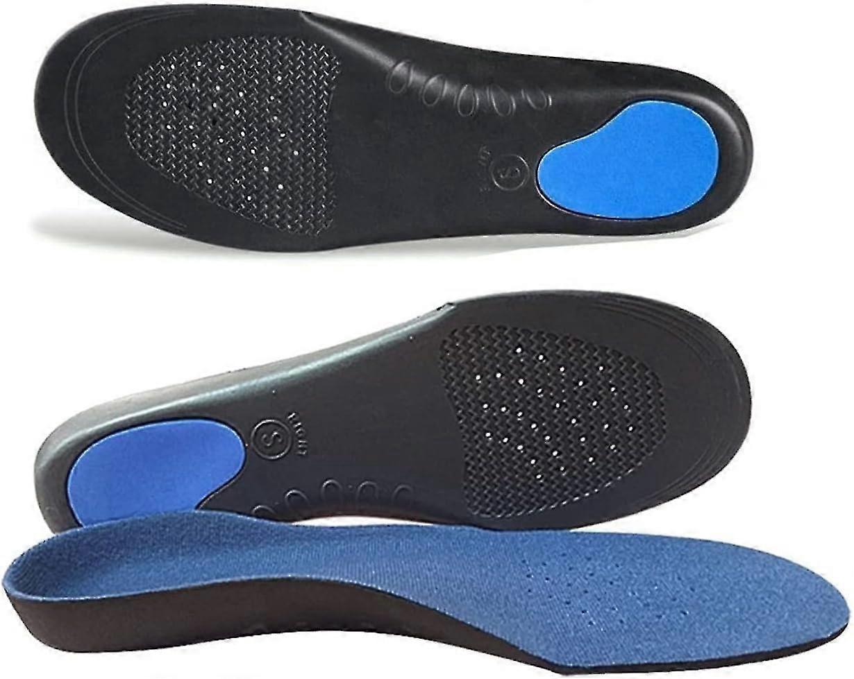 Semelle intérieure de chaussure d’augmentation de hauteur 1 paire de semelles orthopédiques pour pieds plats Semelles de soutien de la voûte plantaire Inserts Chaussures orthopédiques Semelles Douleur au talon Fasciite plantaire O/x